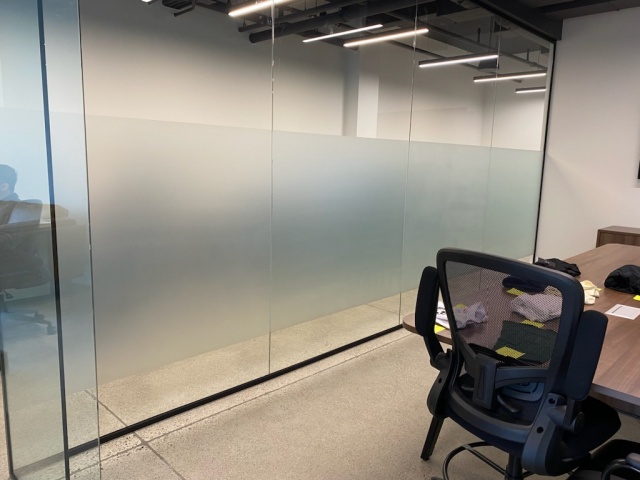 3M Glass Finishes Install