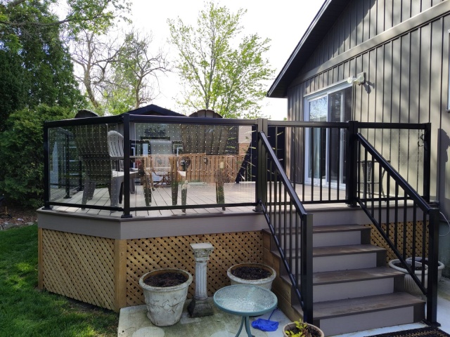 Feather Friendly Railing Install